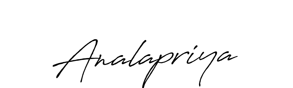 It looks lik you need a new signature style for name Analapriya. Design unique handwritten (Antro_Vectra_Bolder) signature with our free signature maker in just a few clicks. Analapriya signature style 7 images and pictures png