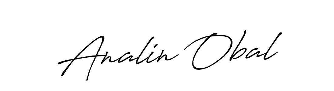You can use this online signature creator to create a handwritten signature for the name Analin Obal. This is the best online autograph maker. Analin Obal signature style 7 images and pictures png