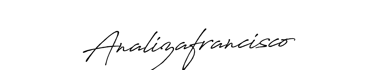 How to Draw Analizafrancisco signature style? Antro_Vectra_Bolder is a latest design signature styles for name Analizafrancisco. Analizafrancisco signature style 7 images and pictures png