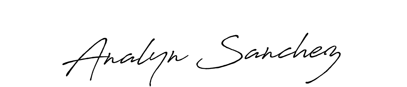 Make a short Analyn Sanchez signature style. Manage your documents anywhere anytime using Antro_Vectra_Bolder. Create and add eSignatures, submit forms, share and send files easily. Analyn Sanchez signature style 7 images and pictures png