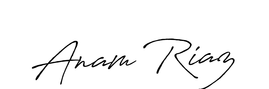 You should practise on your own different ways (Antro_Vectra_Bolder) to write your name (Anam Riaz) in signature. don't let someone else do it for you. Anam Riaz signature style 7 images and pictures png