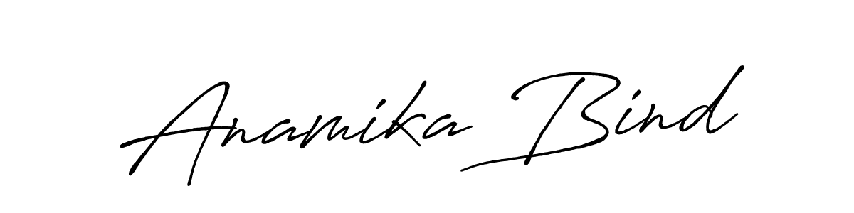 The best way (Antro_Vectra_Bolder) to make a short signature is to pick only two or three words in your name. The name Anamika Bind include a total of six letters. For converting this name. Anamika Bind signature style 7 images and pictures png