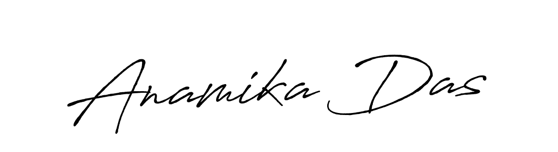 Antro_Vectra_Bolder is a professional signature style that is perfect for those who want to add a touch of class to their signature. It is also a great choice for those who want to make their signature more unique. Get Anamika Das name to fancy signature for free. Anamika Das signature style 7 images and pictures png