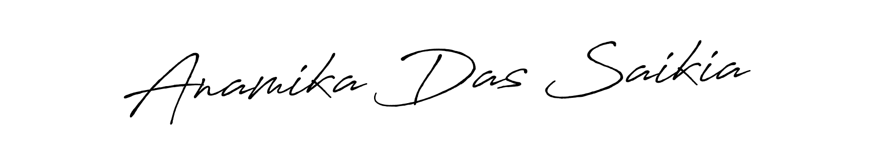 You can use this online signature creator to create a handwritten signature for the name Anamika Das Saikia. This is the best online autograph maker. Anamika Das Saikia signature style 7 images and pictures png