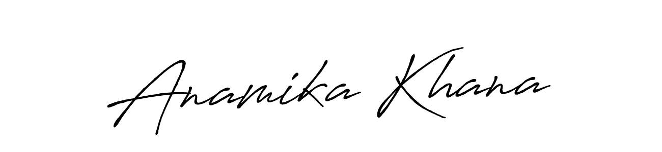 How to make Anamika Khana signature? Antro_Vectra_Bolder is a professional autograph style. Create handwritten signature for Anamika Khana name. Anamika Khana signature style 7 images and pictures png