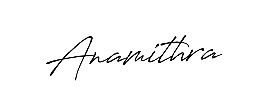 Create a beautiful signature design for name Anamithra. With this signature (Antro_Vectra_Bolder) fonts, you can make a handwritten signature for free. Anamithra signature style 7 images and pictures png
