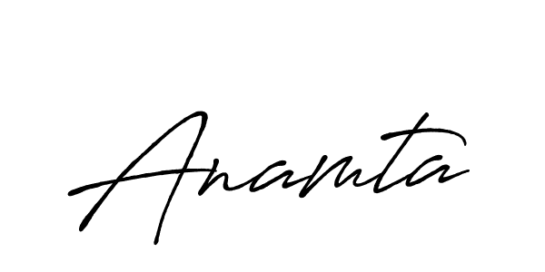 Also You can easily find your signature by using the search form. We will create Anamta name handwritten signature images for you free of cost using Antro_Vectra_Bolder sign style. Anamta signature style 7 images and pictures png