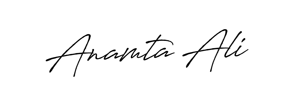 You should practise on your own different ways (Antro_Vectra_Bolder) to write your name (Anamta Ali) in signature. don't let someone else do it for you. Anamta Ali signature style 7 images and pictures png