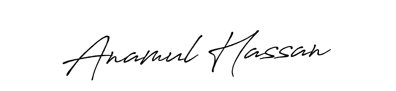 if you are searching for the best signature style for your name Anamul Hassan. so please give up your signature search. here we have designed multiple signature styles  using Antro_Vectra_Bolder. Anamul Hassan signature style 7 images and pictures png