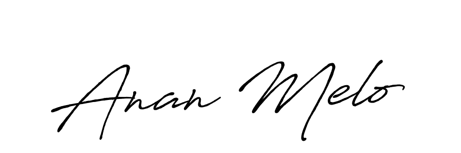 Once you've used our free online signature maker to create your best signature Antro_Vectra_Bolder style, it's time to enjoy all of the benefits that Anan Melo name signing documents. Anan Melo signature style 7 images and pictures png