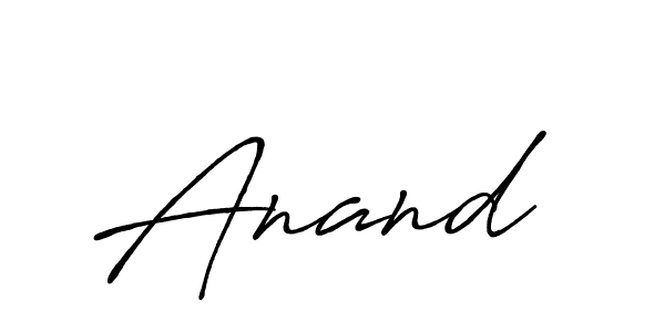 Also we have Anand  name is the best signature style. Create professional handwritten signature collection using Antro_Vectra_Bolder autograph style. Anand  signature style 7 images and pictures png