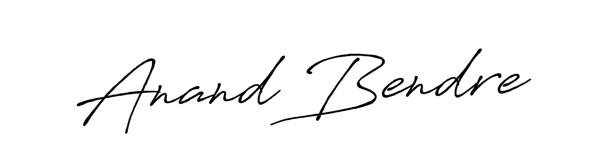 Make a short Anand Bendre signature style. Manage your documents anywhere anytime using Antro_Vectra_Bolder. Create and add eSignatures, submit forms, share and send files easily. Anand Bendre signature style 7 images and pictures png