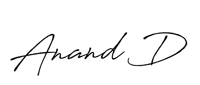 Antro_Vectra_Bolder is a professional signature style that is perfect for those who want to add a touch of class to their signature. It is also a great choice for those who want to make their signature more unique. Get Anand D name to fancy signature for free. Anand D signature style 7 images and pictures png