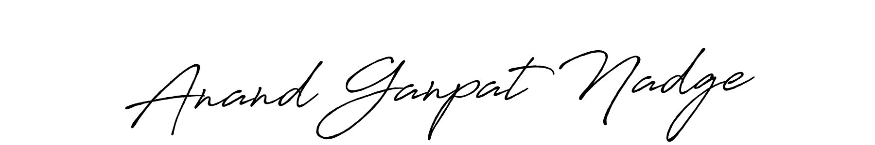 Once you've used our free online signature maker to create your best signature Antro_Vectra_Bolder style, it's time to enjoy all of the benefits that Anand Ganpat Nadge name signing documents. Anand Ganpat Nadge signature style 7 images and pictures png