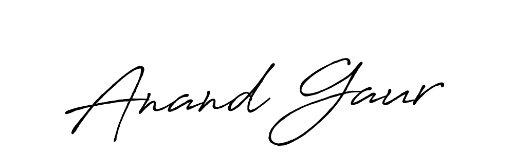 It looks lik you need a new signature style for name Anand Gaur. Design unique handwritten (Antro_Vectra_Bolder) signature with our free signature maker in just a few clicks. Anand Gaur signature style 7 images and pictures png