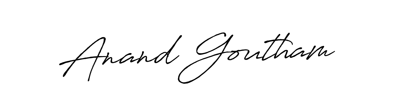 Once you've used our free online signature maker to create your best signature Antro_Vectra_Bolder style, it's time to enjoy all of the benefits that Anand Goutham name signing documents. Anand Goutham signature style 7 images and pictures png