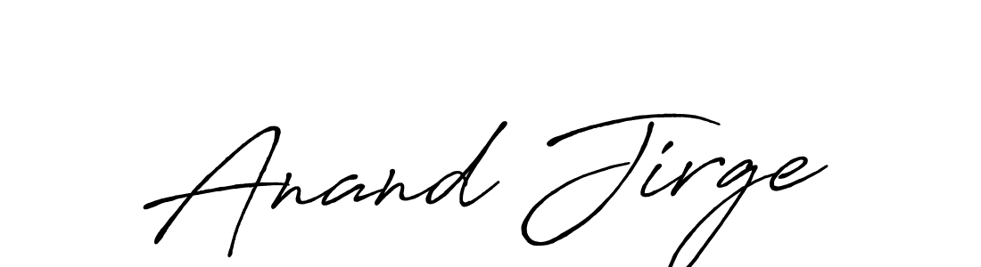 Here are the top 10 professional signature styles for the name Anand Jirge. These are the best autograph styles you can use for your name. Anand Jirge signature style 7 images and pictures png