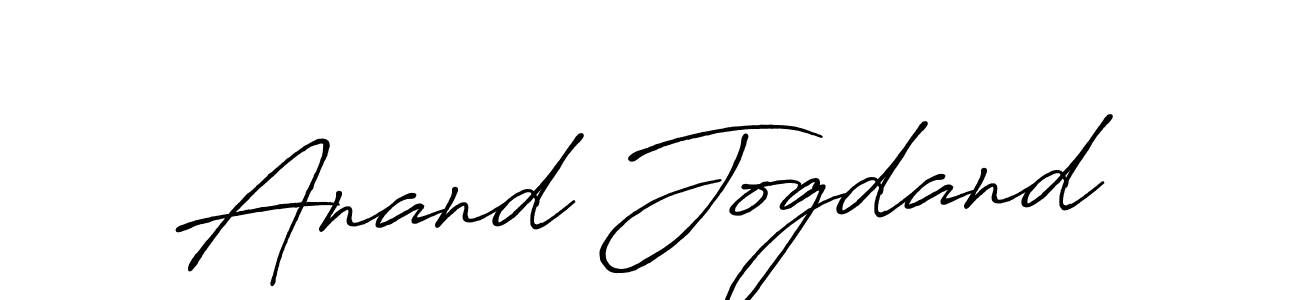 Make a short Anand Jogdand signature style. Manage your documents anywhere anytime using Antro_Vectra_Bolder. Create and add eSignatures, submit forms, share and send files easily. Anand Jogdand signature style 7 images and pictures png