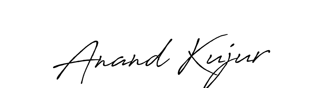Create a beautiful signature design for name Anand Kujur. With this signature (Antro_Vectra_Bolder) fonts, you can make a handwritten signature for free. Anand Kujur signature style 7 images and pictures png