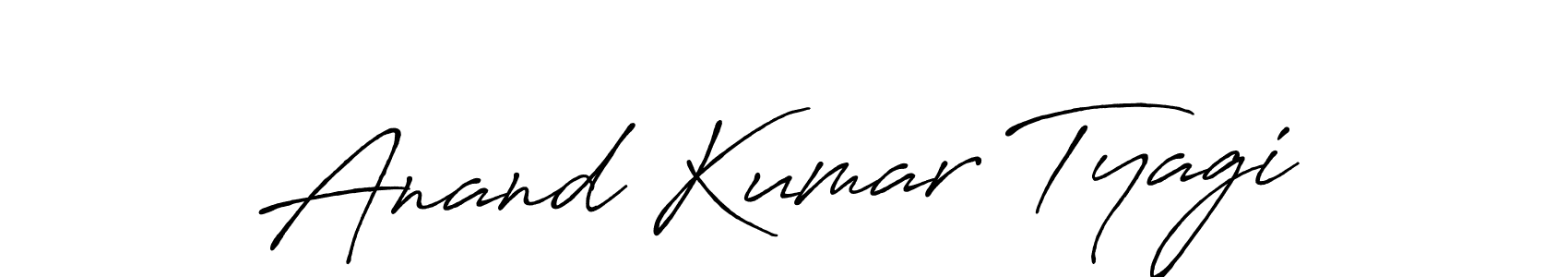 It looks lik you need a new signature style for name Anand Kumar Tyagi. Design unique handwritten (Antro_Vectra_Bolder) signature with our free signature maker in just a few clicks. Anand Kumar Tyagi signature style 7 images and pictures png