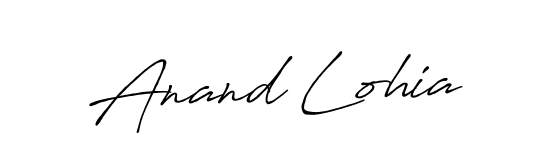 Make a short Anand Lohia signature style. Manage your documents anywhere anytime using Antro_Vectra_Bolder. Create and add eSignatures, submit forms, share and send files easily. Anand Lohia signature style 7 images and pictures png