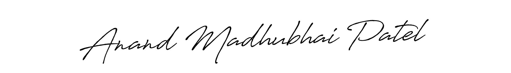 How to Draw Anand Madhubhai Patel signature style? Antro_Vectra_Bolder is a latest design signature styles for name Anand Madhubhai Patel. Anand Madhubhai Patel signature style 7 images and pictures png