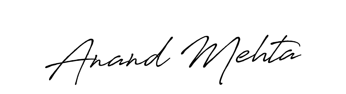 Once you've used our free online signature maker to create your best signature Antro_Vectra_Bolder style, it's time to enjoy all of the benefits that Anand Mehta name signing documents. Anand Mehta signature style 7 images and pictures png