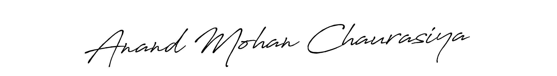 How to make Anand Mohan Chaurasiya signature? Antro_Vectra_Bolder is a professional autograph style. Create handwritten signature for Anand Mohan Chaurasiya name. Anand Mohan Chaurasiya signature style 7 images and pictures png