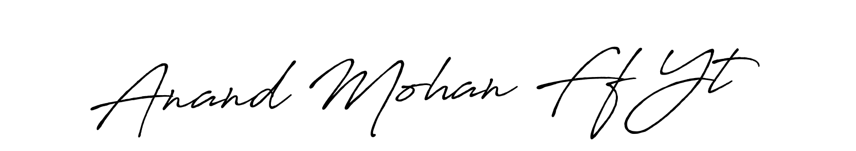 How to make Anand Mohan Ff Yt signature? Antro_Vectra_Bolder is a professional autograph style. Create handwritten signature for Anand Mohan Ff Yt name. Anand Mohan Ff Yt signature style 7 images and pictures png