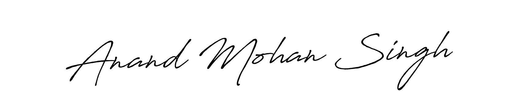 How to Draw Anand Mohan Singh signature style? Antro_Vectra_Bolder is a latest design signature styles for name Anand Mohan Singh. Anand Mohan Singh signature style 7 images and pictures png