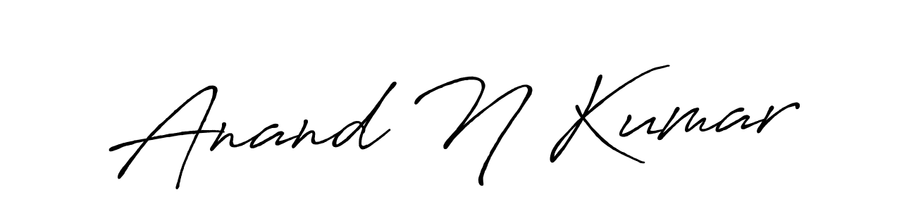 Similarly Antro_Vectra_Bolder is the best handwritten signature design. Signature creator online .You can use it as an online autograph creator for name Anand N Kumar. Anand N Kumar signature style 7 images and pictures png