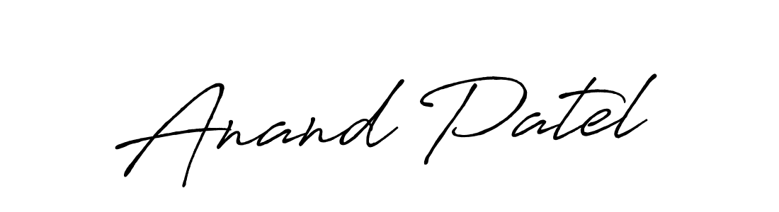 You should practise on your own different ways (Antro_Vectra_Bolder) to write your name (Anand Patel) in signature. don't let someone else do it for you. Anand Patel signature style 7 images and pictures png