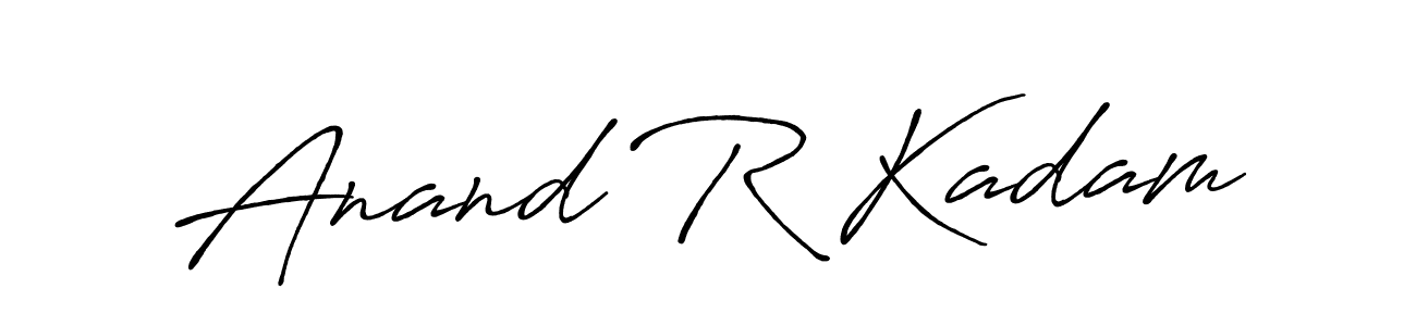 This is the best signature style for the Anand R Kadam name. Also you like these signature font (Antro_Vectra_Bolder). Mix name signature. Anand R Kadam signature style 7 images and pictures png
