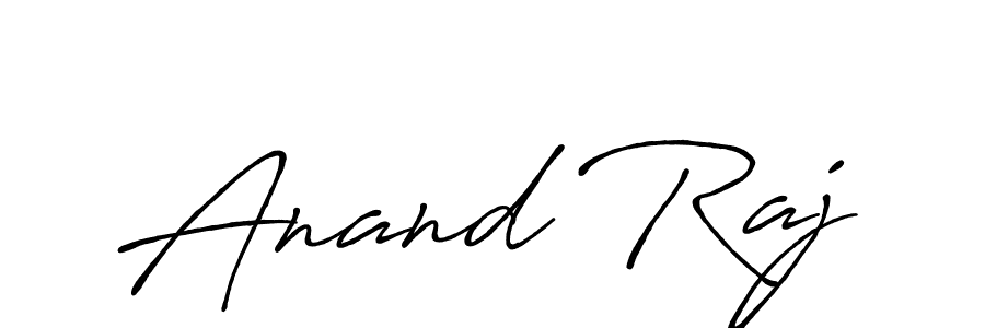 Use a signature maker to create a handwritten signature online. With this signature software, you can design (Antro_Vectra_Bolder) your own signature for name Anand Raj. Anand Raj signature style 7 images and pictures png