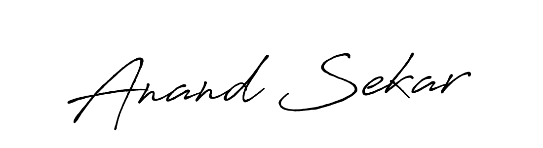 Antro_Vectra_Bolder is a professional signature style that is perfect for those who want to add a touch of class to their signature. It is also a great choice for those who want to make their signature more unique. Get Anand Sekar name to fancy signature for free. Anand Sekar signature style 7 images and pictures png