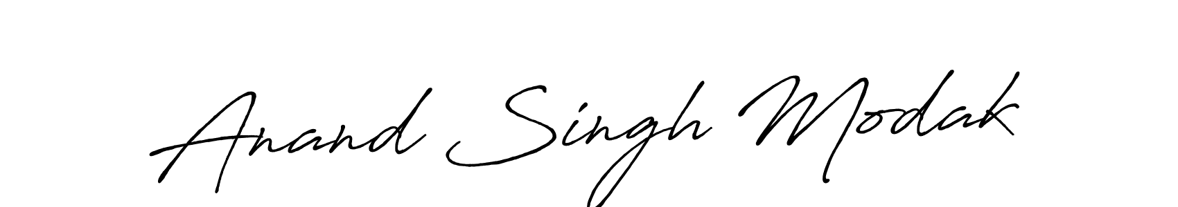 Once you've used our free online signature maker to create your best signature Antro_Vectra_Bolder style, it's time to enjoy all of the benefits that Anand Singh Modak name signing documents. Anand Singh Modak signature style 7 images and pictures png