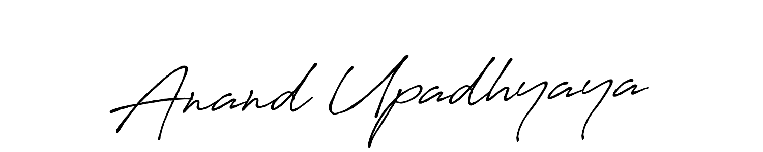 Make a beautiful signature design for name Anand Upadhyaya. Use this online signature maker to create a handwritten signature for free. Anand Upadhyaya signature style 7 images and pictures png