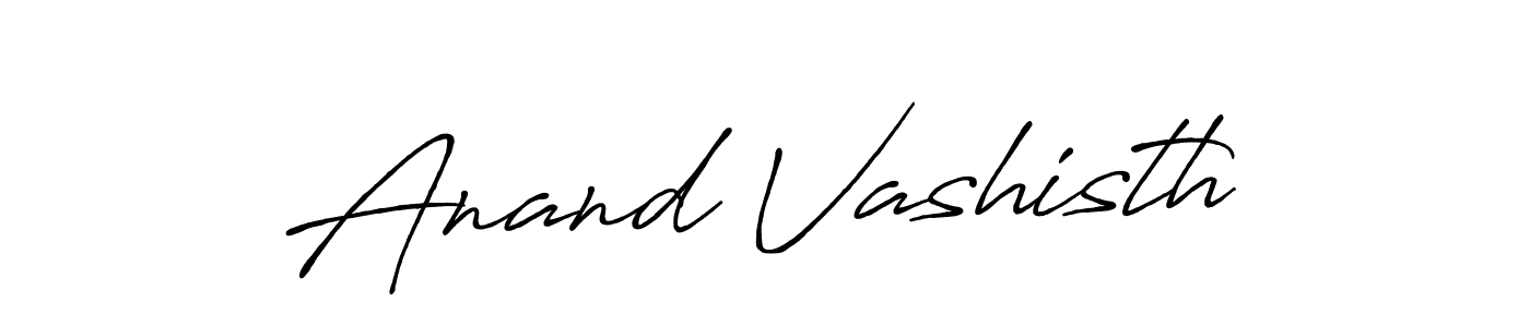 You should practise on your own different ways (Antro_Vectra_Bolder) to write your name (Anand Vashisth) in signature. don't let someone else do it for you. Anand Vashisth signature style 7 images and pictures png