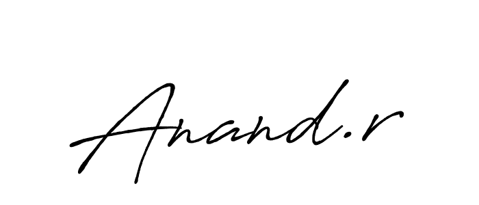 Similarly Antro_Vectra_Bolder is the best handwritten signature design. Signature creator online .You can use it as an online autograph creator for name Anand.r. Anand.r signature style 7 images and pictures png