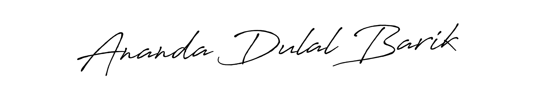 It looks lik you need a new signature style for name Ananda Dulal Barik. Design unique handwritten (Antro_Vectra_Bolder) signature with our free signature maker in just a few clicks. Ananda Dulal Barik signature style 7 images and pictures png