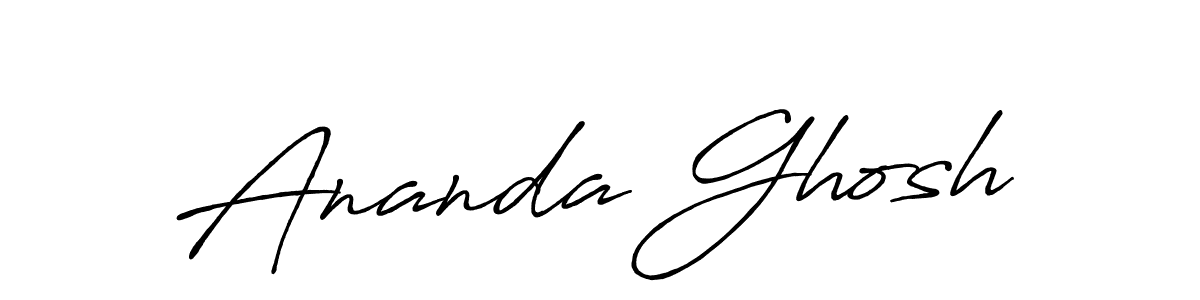 This is the best signature style for the Ananda Ghosh name. Also you like these signature font (Antro_Vectra_Bolder). Mix name signature. Ananda Ghosh signature style 7 images and pictures png