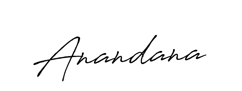 Also You can easily find your signature by using the search form. We will create Anandana name handwritten signature images for you free of cost using Antro_Vectra_Bolder sign style. Anandana signature style 7 images and pictures png