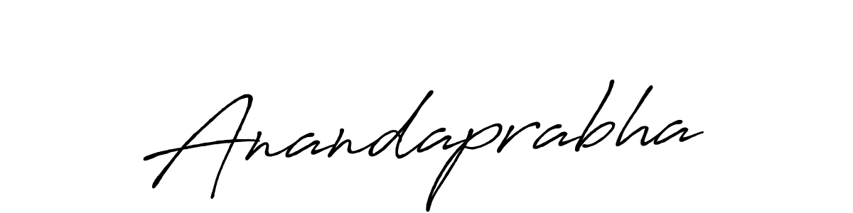 The best way (Antro_Vectra_Bolder) to make a short signature is to pick only two or three words in your name. The name Anandaprabha include a total of six letters. For converting this name. Anandaprabha signature style 7 images and pictures png