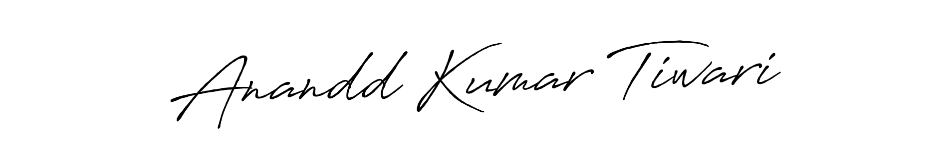You can use this online signature creator to create a handwritten signature for the name Anandd Kumar Tiwari. This is the best online autograph maker. Anandd Kumar Tiwari signature style 7 images and pictures png