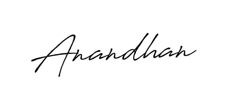 Once you've used our free online signature maker to create your best signature Antro_Vectra_Bolder style, it's time to enjoy all of the benefits that Anandhan name signing documents. Anandhan signature style 7 images and pictures png