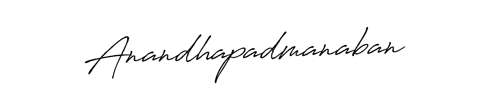 Make a beautiful signature design for name Anandhapadmanaban. Use this online signature maker to create a handwritten signature for free. Anandhapadmanaban signature style 7 images and pictures png