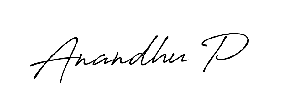 Once you've used our free online signature maker to create your best signature Antro_Vectra_Bolder style, it's time to enjoy all of the benefits that Anandhu P name signing documents. Anandhu P signature style 7 images and pictures png