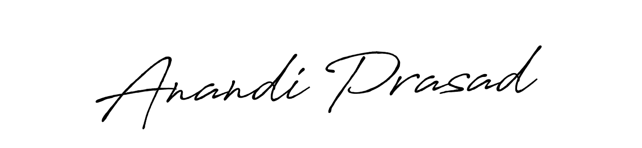 Anandi Prasad stylish signature style. Best Handwritten Sign (Antro_Vectra_Bolder) for my name. Handwritten Signature Collection Ideas for my name Anandi Prasad. Anandi Prasad signature style 7 images and pictures png