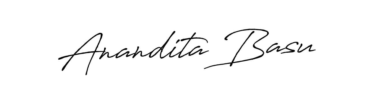 The best way (Antro_Vectra_Bolder) to make a short signature is to pick only two or three words in your name. The name Anandita Basu include a total of six letters. For converting this name. Anandita Basu signature style 7 images and pictures png