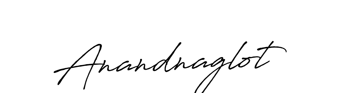 Create a beautiful signature design for name Anandnaglot. With this signature (Antro_Vectra_Bolder) fonts, you can make a handwritten signature for free. Anandnaglot signature style 7 images and pictures png